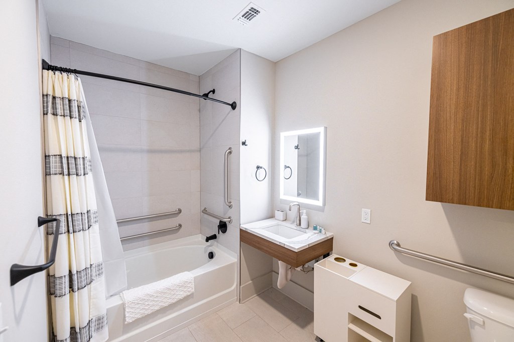 Hotel Style Guest Suites for Resident Use