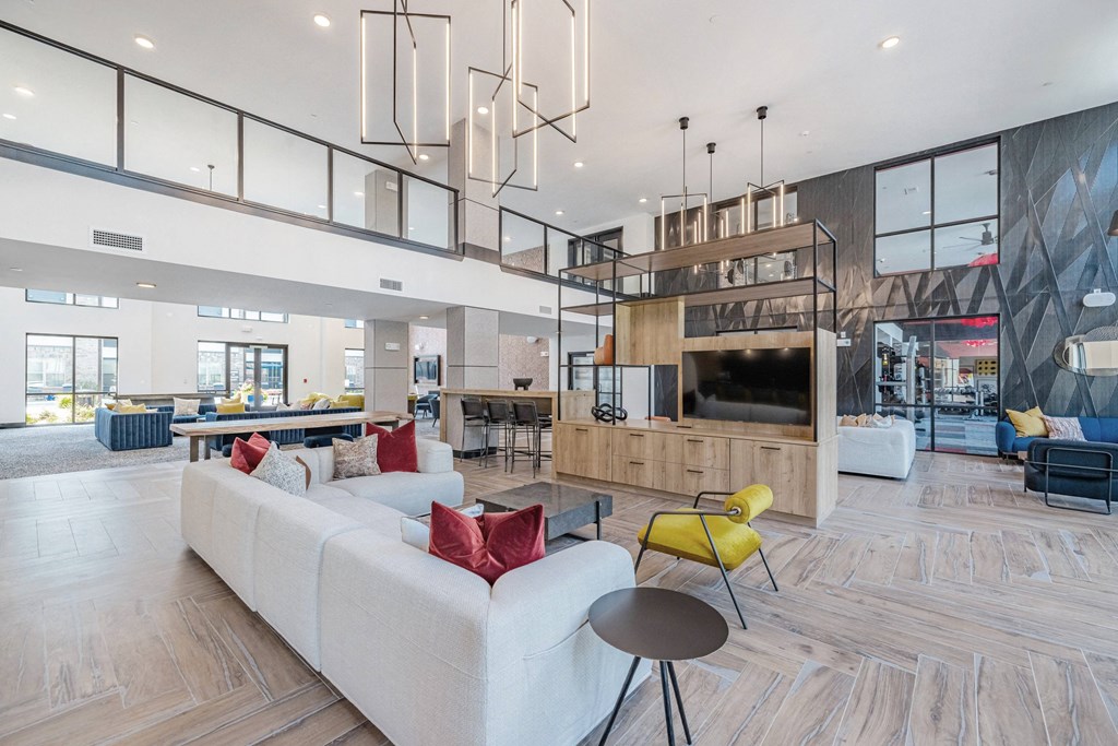 Clubhouse with TVs, Shuffleboard and Air Hockey