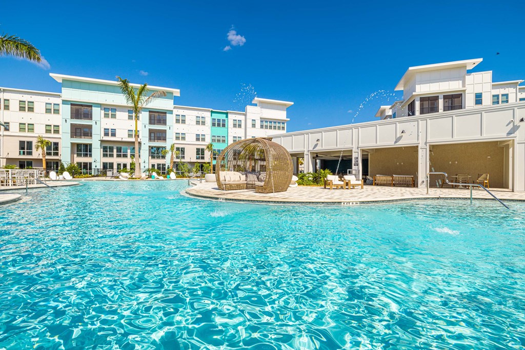 the swimming pool at the resort at longboat key club
