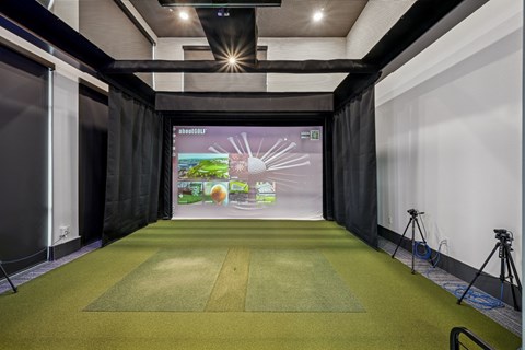 Golf Simulator Bay
