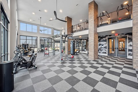 24-Hour Fitness Center with Cardio, Resistance Training, & Free Weights