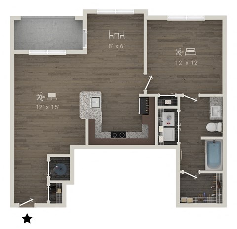 11228 S. Ridgeview Rd 1-3 Beds Apartment for Rent - Photo Gallery 33