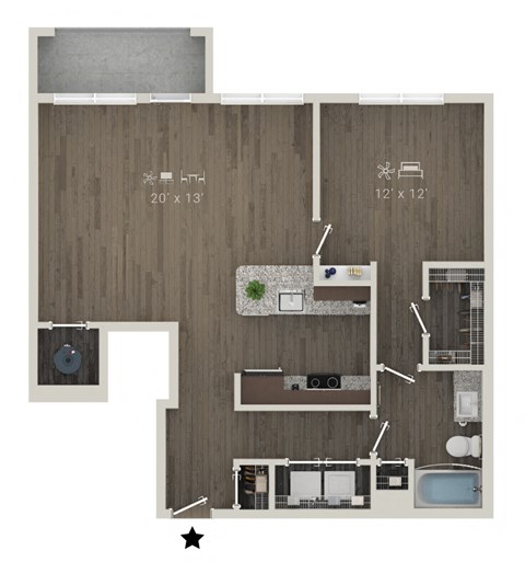 11228 S. Ridgeview Rd 1-3 Beds Apartment for Rent - Photo Gallery 36