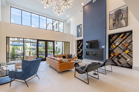 Clubhouse with Lounging Areas