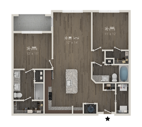 1165 Montgomery Blvd 1-3 Beds Apartment for Rent - Photo Gallery 41