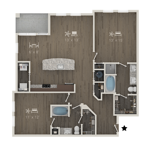 1165 Montgomery Blvd 1-3 Beds Apartment for Rent - Photo Gallery 42