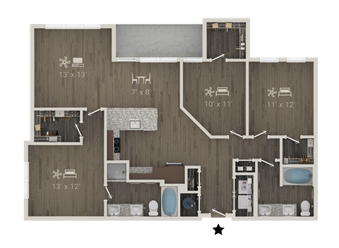 1165 Montgomery Blvd 1-3 Beds Apartment for Rent - Photo Gallery 43