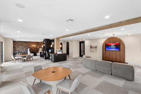 Coworking Lounge - Free professional workspace with computers and printer. Work remotely without paying for a coworking membership.