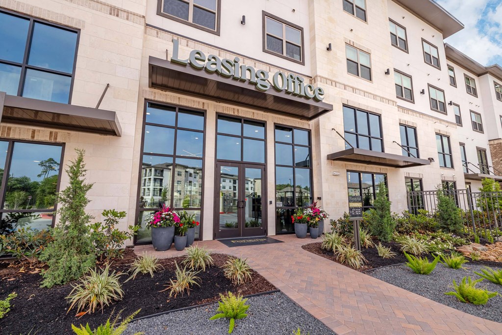 the leasing office at leasing one apartments is shown