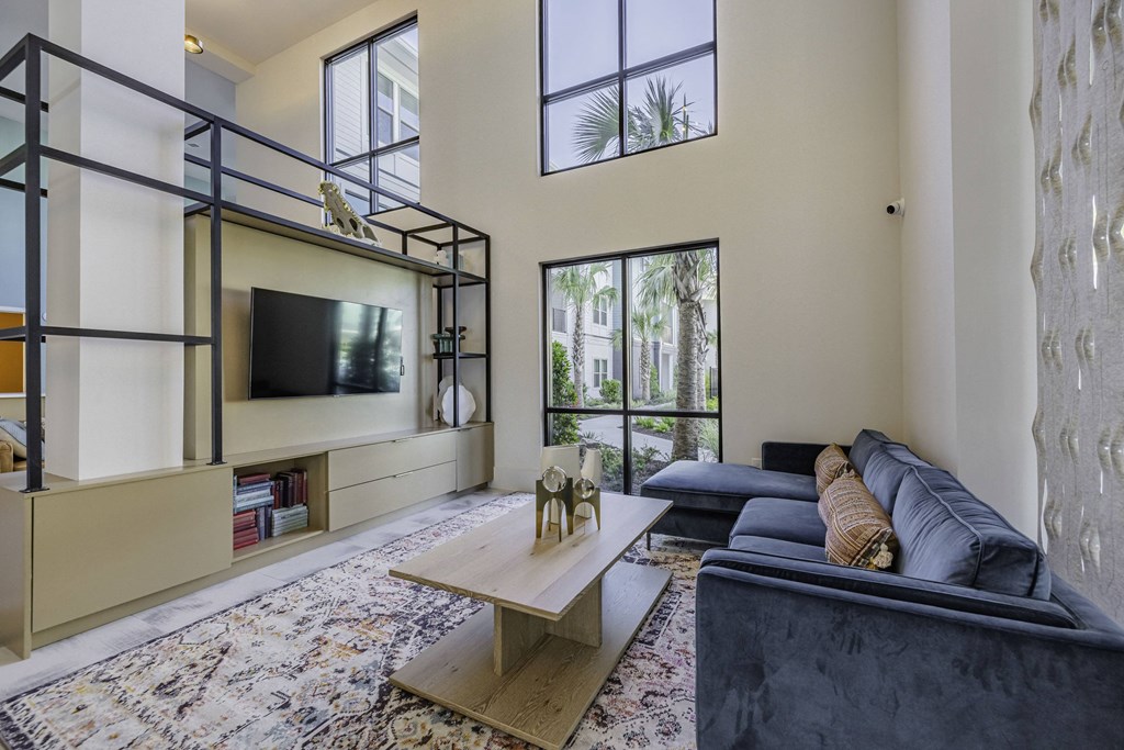 Clubhouse with Lounging Areas