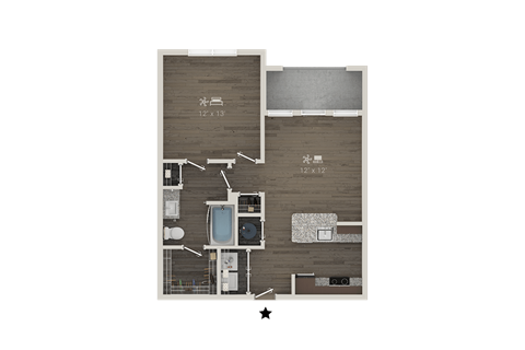 1105 Sunset Crest Lane 1-3 Beds Apartment for Rent - Photo Gallery 30