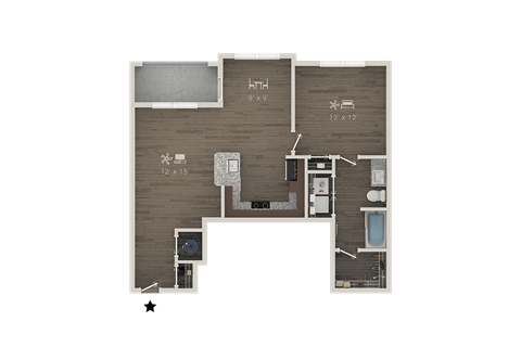 1105 Sunset Crest Lane 1-3 Beds Apartment for Rent - Photo Gallery 32