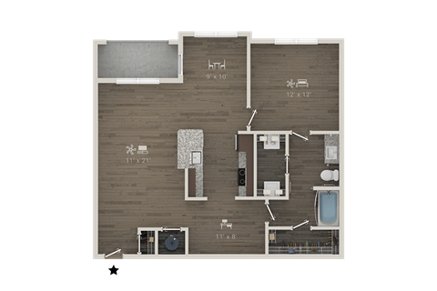 505 W. Ownsby Pkwy 1-3 Beds Apartment for Rent - Photo Gallery 34