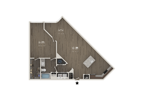 7222 South Peek Rd Studio-3 Beds Apartment for Rent - Photo Gallery 35