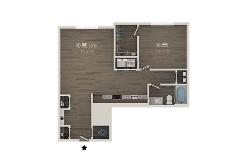 7222 South Peek Rd Studio-3 Beds Apartment for Rent - Photo Gallery 36