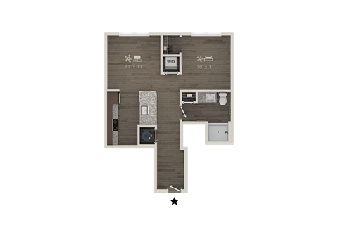 7222 South Peek Rd Studio-3 Beds Apartment for Rent - Photo Gallery 37