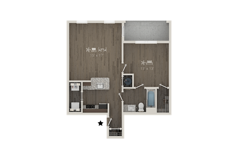 201 Gresham Lane 1-3 Beds Apartment, Townhouse for Rent - Photo Gallery 34