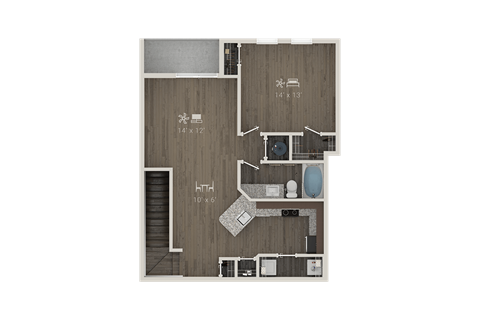 201 Gresham Lane 1-3 Beds Apartment, Townhouse for Rent - Photo Gallery 38