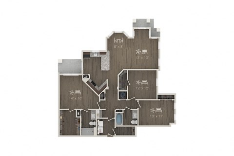 3002 Benton Grove 1-3 Beds Apartment, Townhouse for Rent - Photo Gallery 48