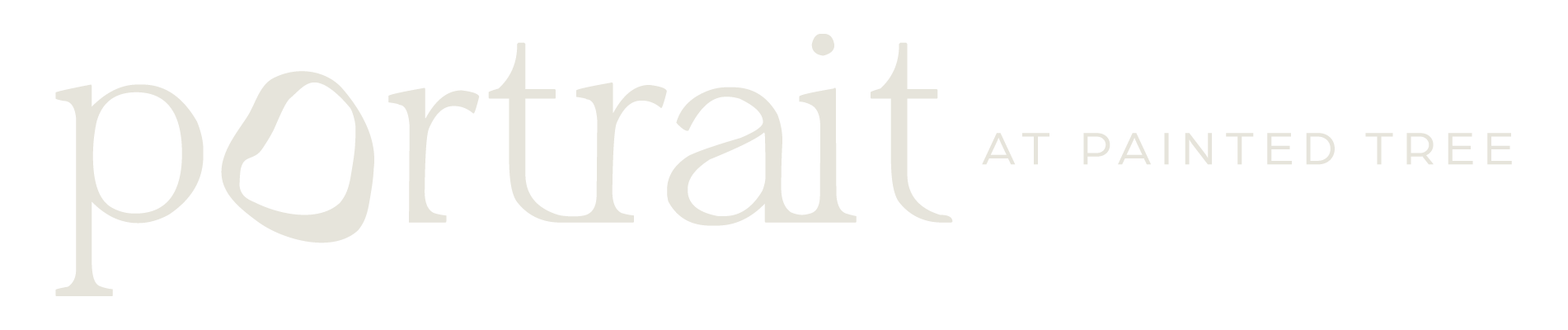 Portrait at Painted Tree logo.