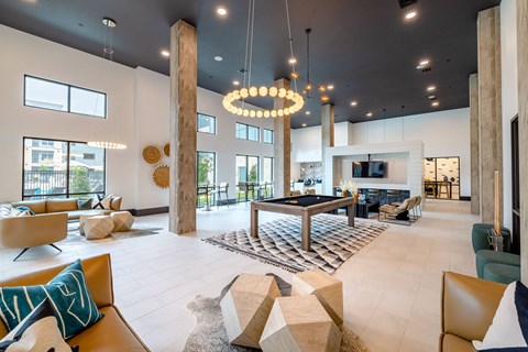 Social Lounge with TV and Gaming