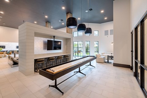 Social Lounge with TV and Gaming