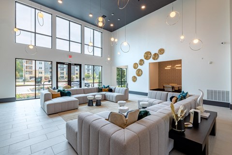 Clubhouse with Lounging Areas