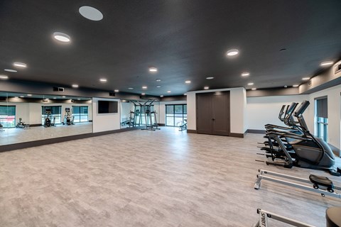 Two-Story Fitness Center with Cardio, Resistance, and Free Weights
