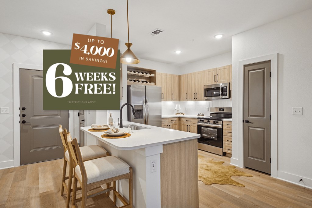 Kitchen with Quartz Countertop and Stainless Steel Appliances