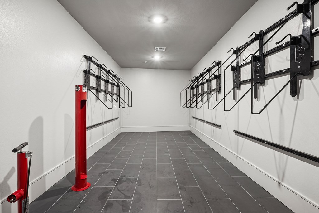 Indoor Bike Storage & Repair Stations