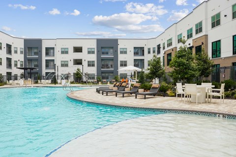 Salt-Water Pool with Sun Shelf and Grills