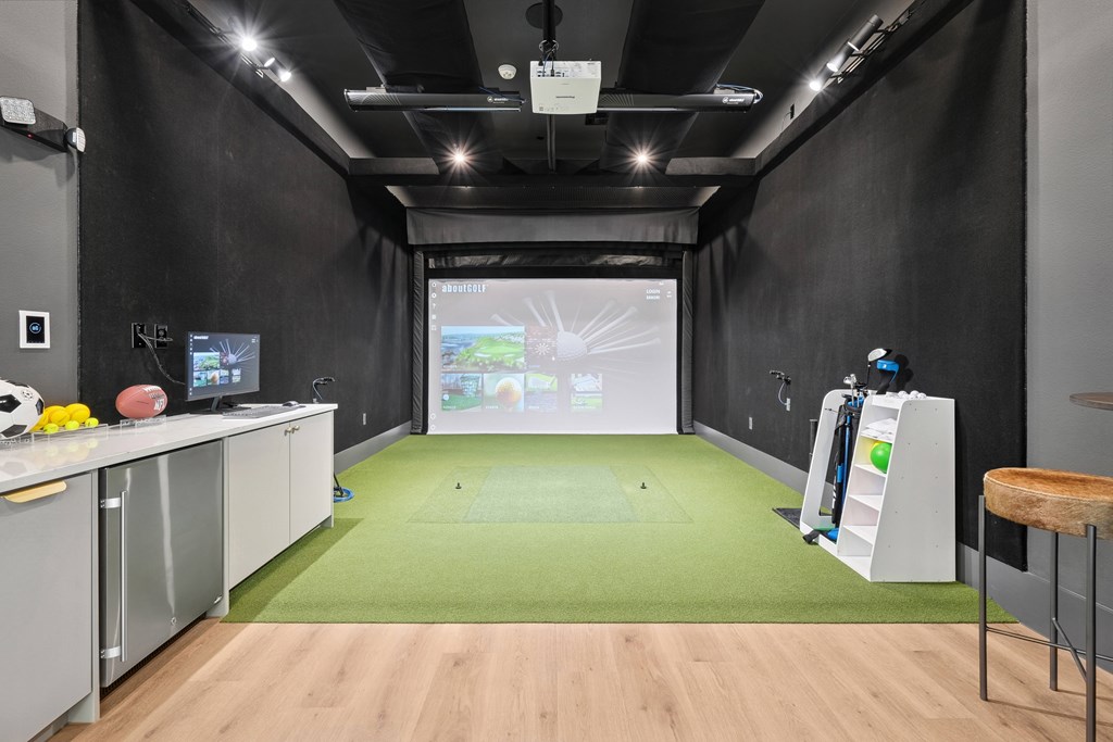 Golf Simulator Bay