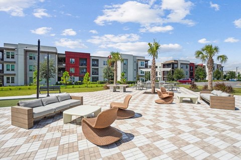 Outdoor Grills with Lounging Areas