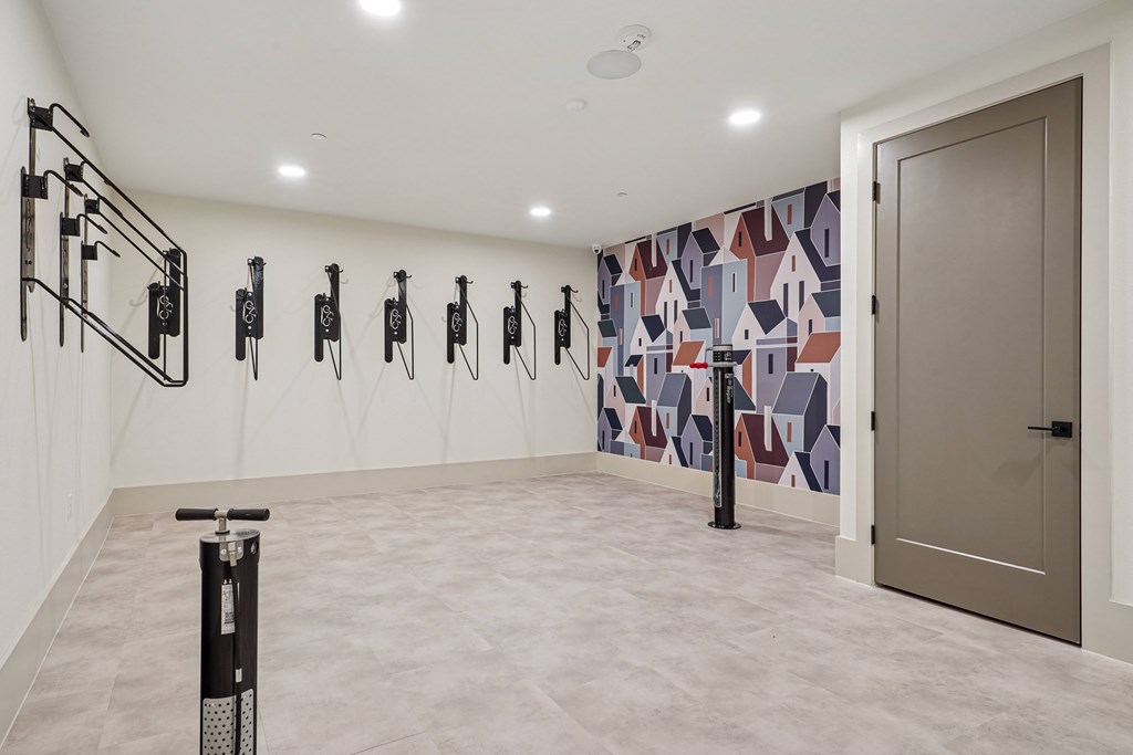 Indoor Bike Storage & Repair Stations