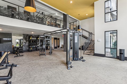 Expansive High-Endurance Fitness Center