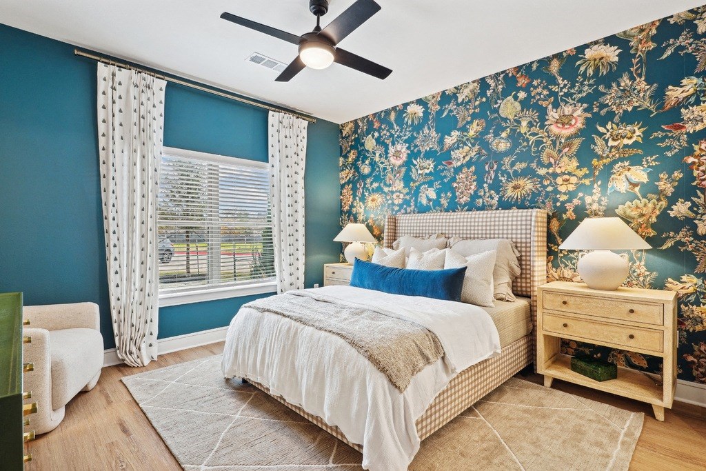 Large Bedroom with Window and Bathroom Access