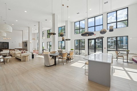 Clubhouse with Demonstration Kitchen & Lounge Areas