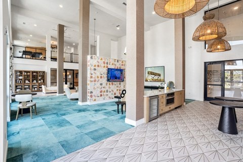 Clubhouse with Lounging Areas