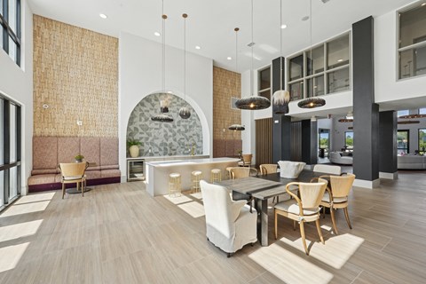 Clubhouse with Demonstration Kitchen & Lounge Areas