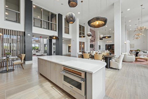 Clubhouse with Demonstration Kitchen & Lounge Areas