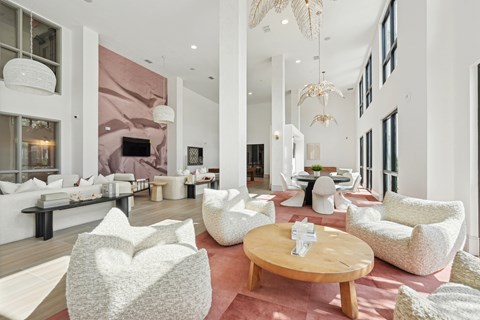 Social Lounge with TVs, Games, and Relaxing Spaces