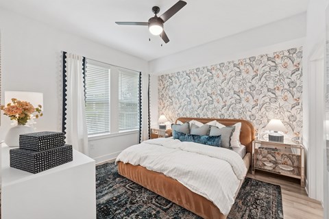 Bedroom with Window, Walk-in Closet, and Bathroom Access