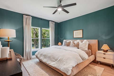 Large Bedroom with Window and Bathroom Access
