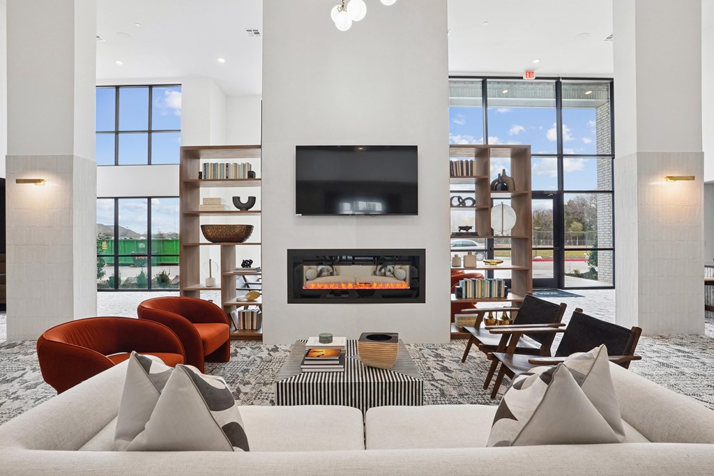 Clubhouse with Lounging Areas