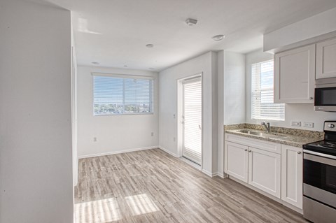 1 bedroom with balcony