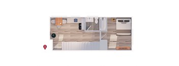 3 bed 2 bath