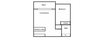 one bedroom