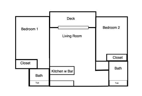 Typical 2 Bedroom Floor Plan - Photo Gallery