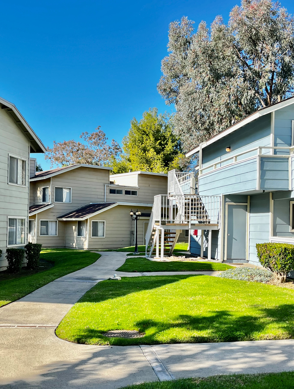our apartments offer a walkway to the community center