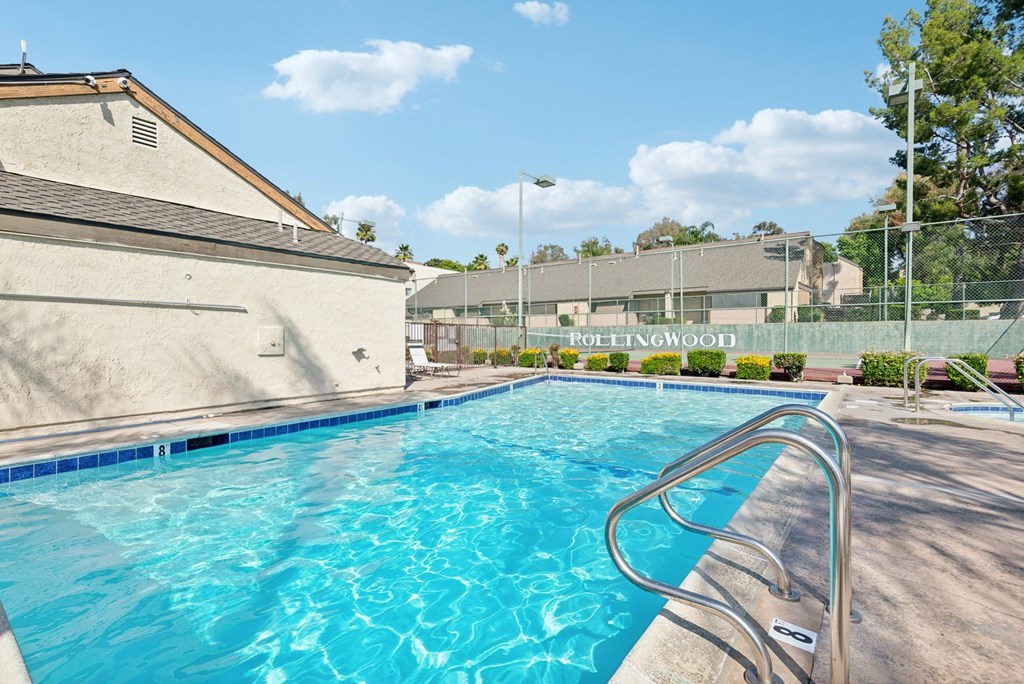 our apartments have a large pool for residents to enjoy